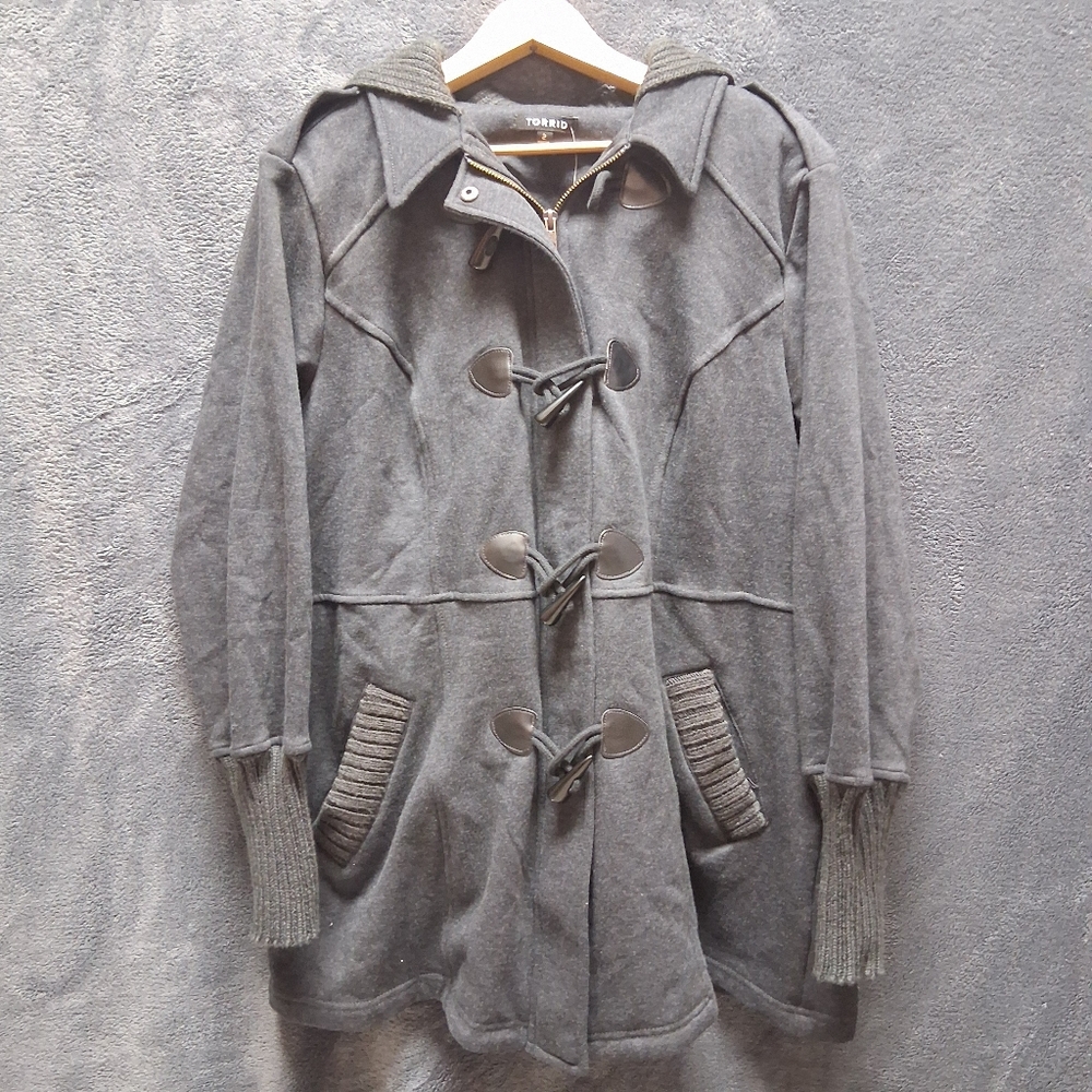 Torrid Toggle Coat Sz 2 NWT